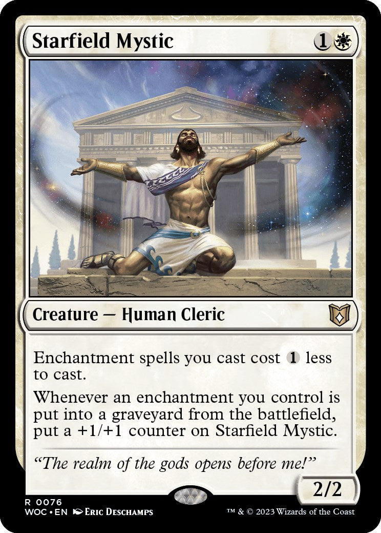 Starfield Mystic [Wilds of Eldraine Commander] | Jomio and Rueliete's Cards and Comics