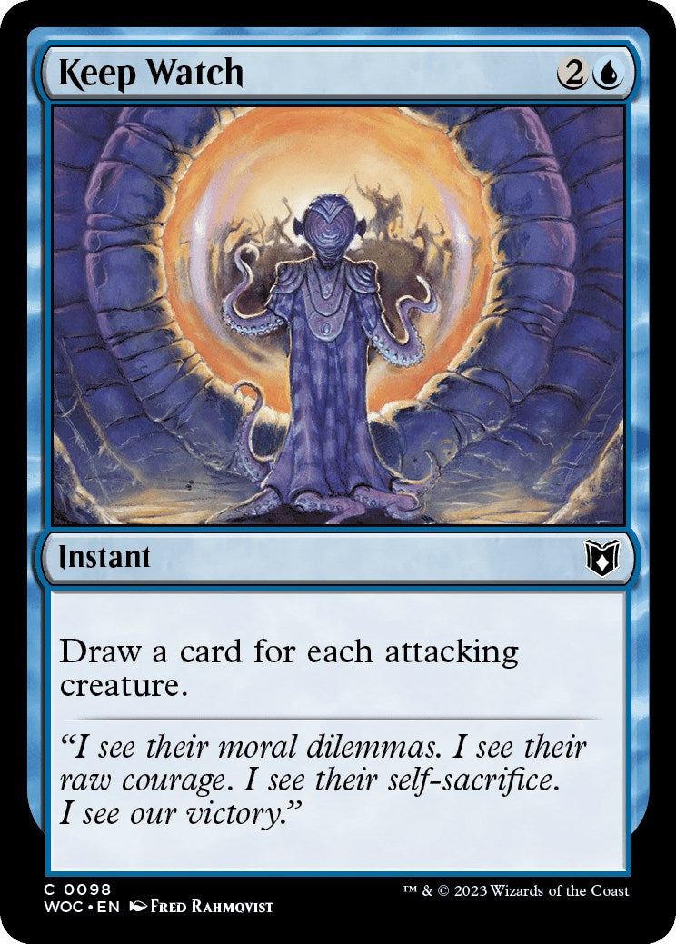 Keep Watch [Wilds of Eldraine Commander] | Jomio and Rueliete's Cards and Comics