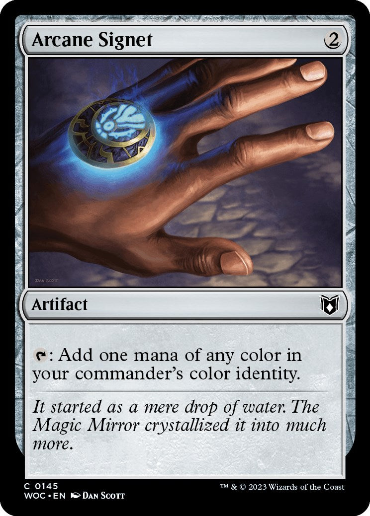 Arcane Signet [Wilds of Eldraine Commander] | Jomio and Rueliete's Cards and Comics