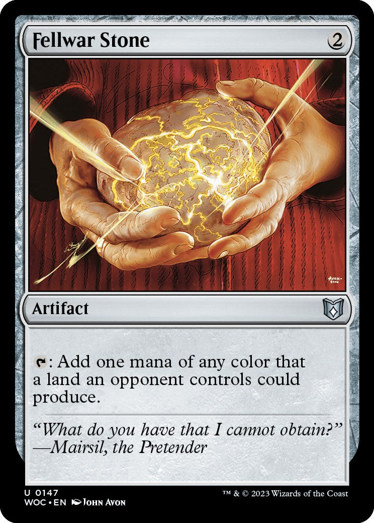 Fellwar Stone [Wilds of Eldraine Commander] | Jomio and Rueliete's Cards and Comics
