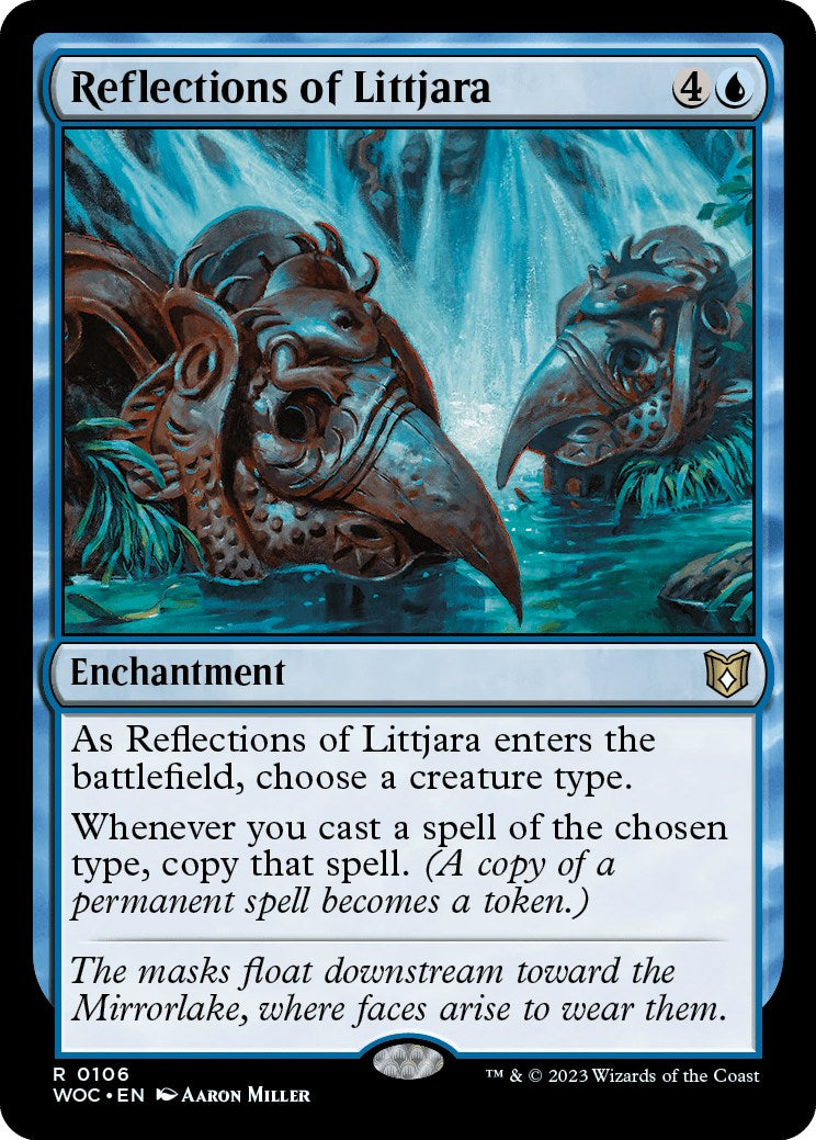 Reflections of Littjara [Wilds of Eldraine Commander] | Jomio and Rueliete's Cards and Comics