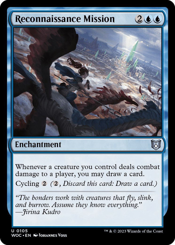 Reconnaissance Mission [Wilds of Eldraine Commander] | Jomio and Rueliete's Cards and Comics