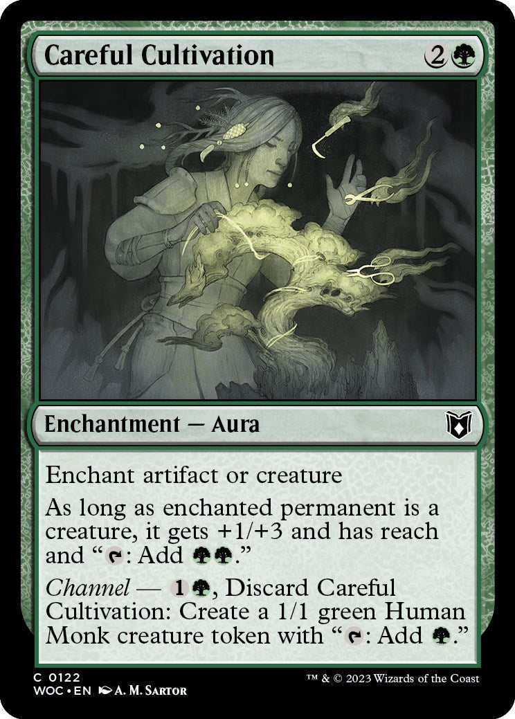 Careful Cultivation [Wilds of Eldraine Commander] | Jomio and Rueliete's Cards and Comics