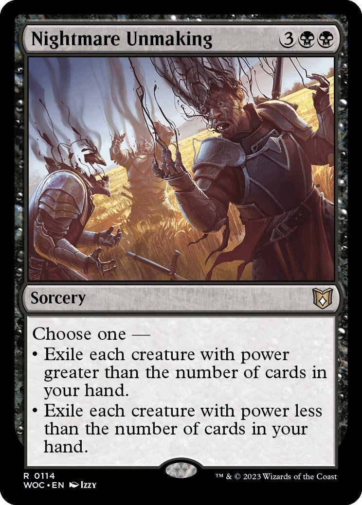 Nightmare Unmaking [Wilds of Eldraine Commander] | Jomio and Rueliete's Cards and Comics