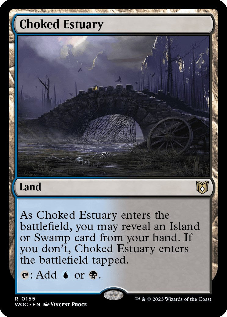 Choked Estuary [Wilds of Eldraine Commander] | Jomio and Rueliete's Cards and Comics