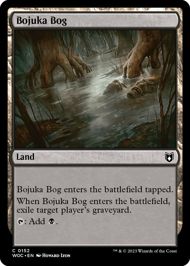 Bojuka Bog [Wilds of Eldraine Commander] | Jomio and Rueliete's Cards and Comics