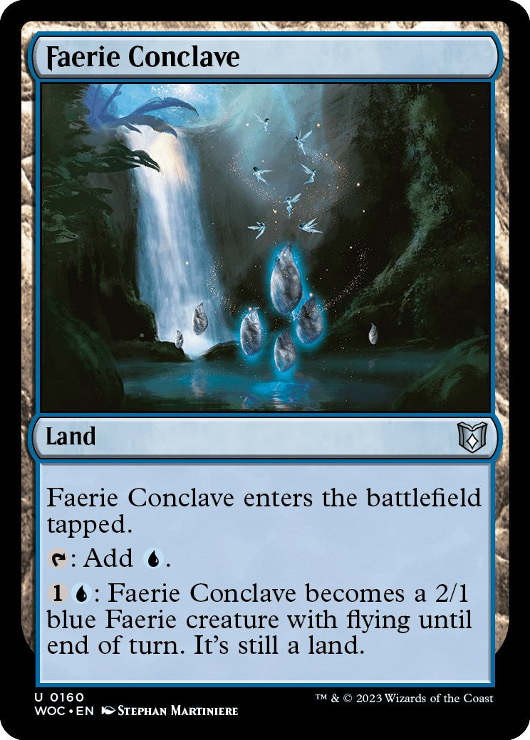 Faerie Conclave [Wilds of Eldraine Commander] | Jomio and Rueliete's Cards and Comics