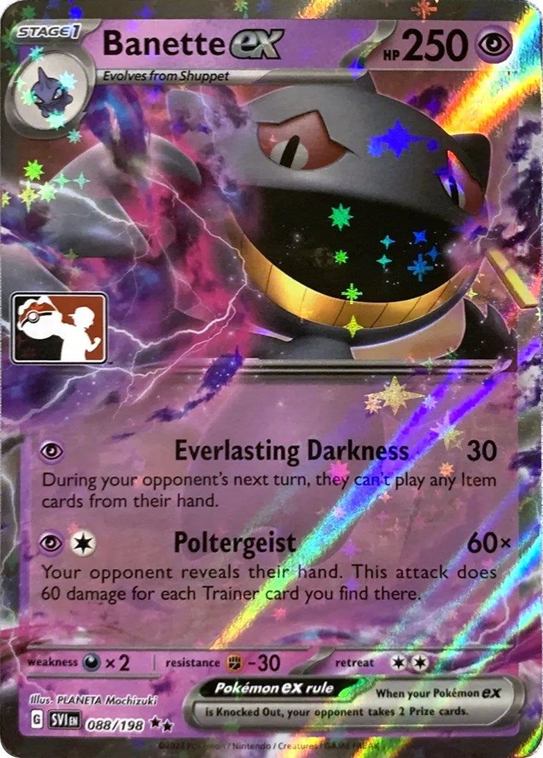 Banette ex (088/198) [Prize Pack Series Three] | Jomio and Rueliete's Cards and Comics