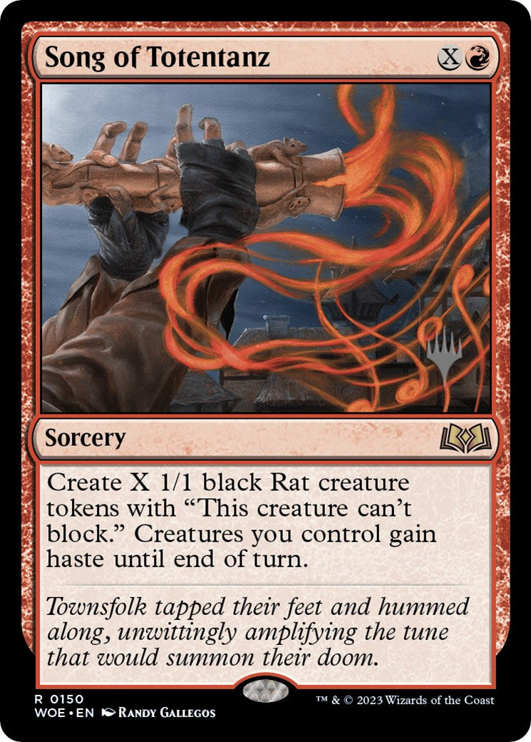 Song of Totentanz (Promo Pack) [Wilds of Eldraine Promos] | Jomio and Rueliete's Cards and Comics