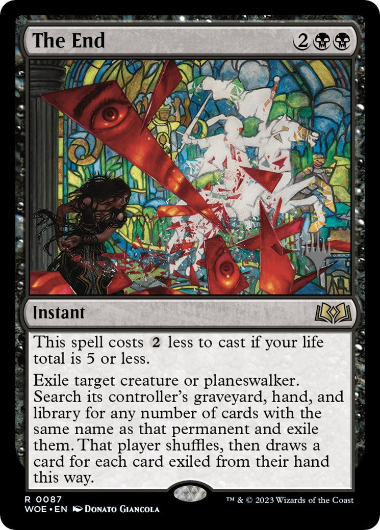 The End (Promo Pack) [Wilds of Eldraine Promos] | Jomio and Rueliete's Cards and Comics