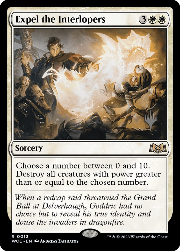 Expel the Interlopers (Promo Pack) [Wilds of Eldraine Promos] | Jomio and Rueliete's Cards and Comics