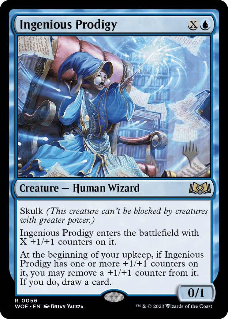 Ingenious Prodigy (Promo Pack) [Wilds of Eldraine Promos] | Jomio and Rueliete's Cards and Comics