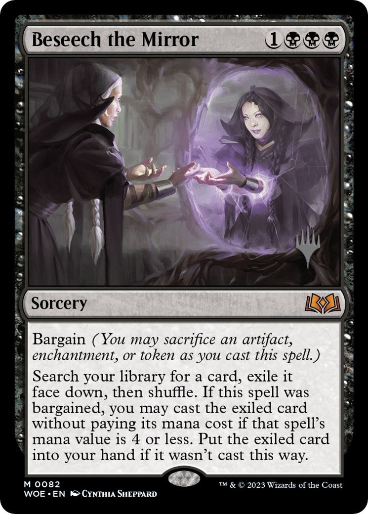 Beseech the Mirror (Promo Pack) [Wilds of Eldraine Promos] | Jomio and Rueliete's Cards and Comics