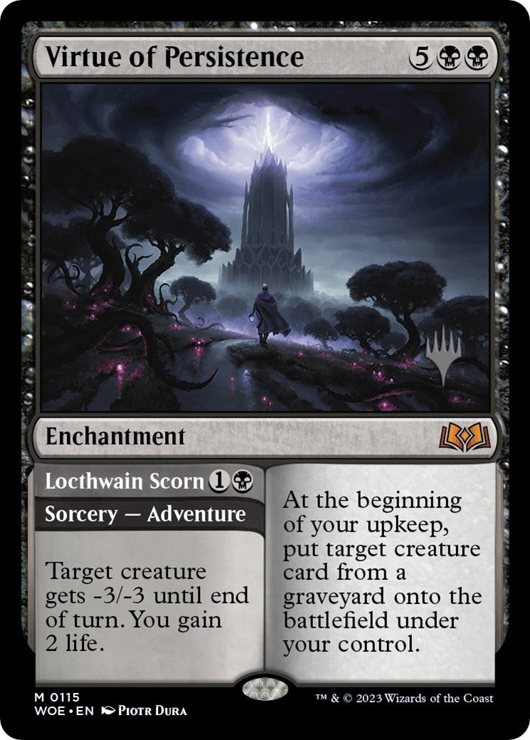 Virtue of Persistence (Promo Pack) [Wilds of Eldraine Promos] | Jomio and Rueliete's Cards and Comics