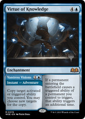 Virtue of Knowledge // Vantress Visions (Promo Pack) [Wilds of Eldraine Promos] | Jomio and Rueliete's Cards and Comics
