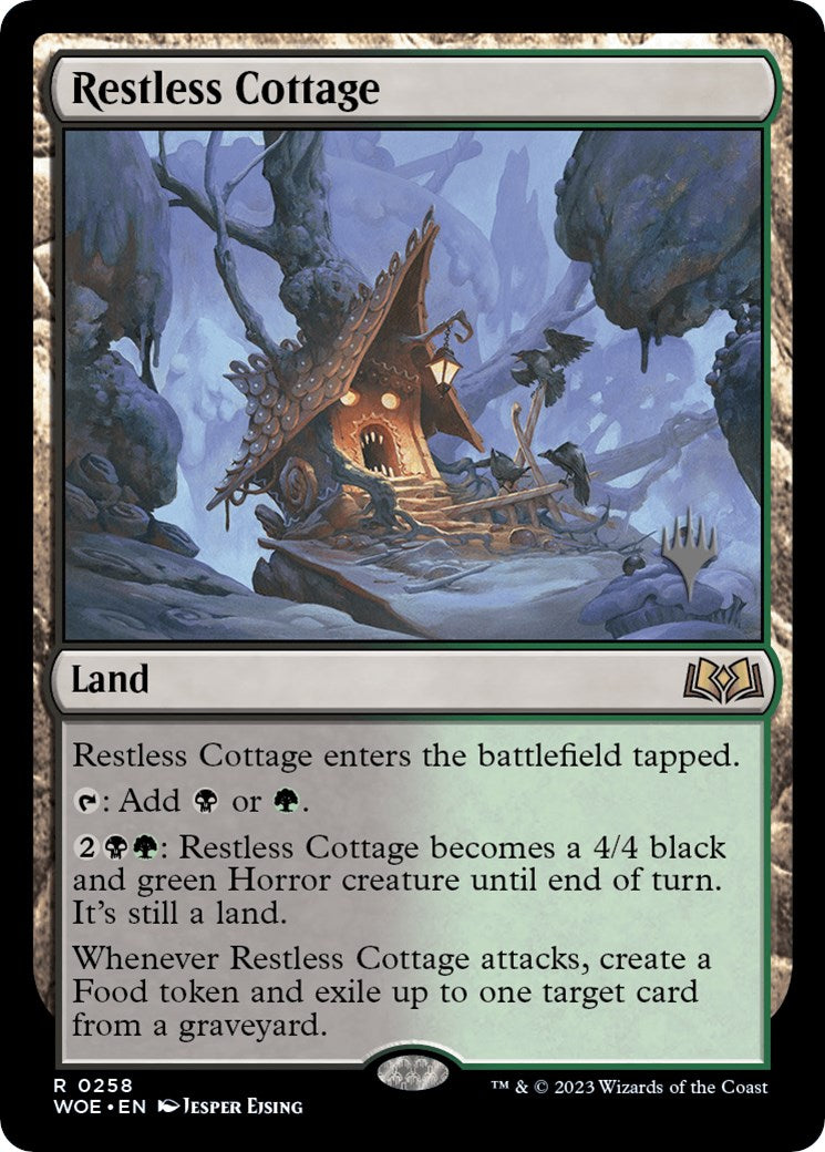 Restless Cottage (Promo Pack) [Wilds of Eldraine Promos] | Jomio and Rueliete's Cards and Comics