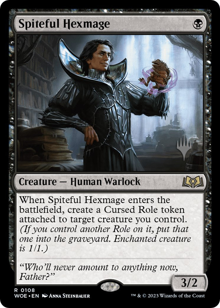 Spiteful Hexmage (Promo Pack) [Wilds of Eldraine Promos] | Jomio and Rueliete's Cards and Comics