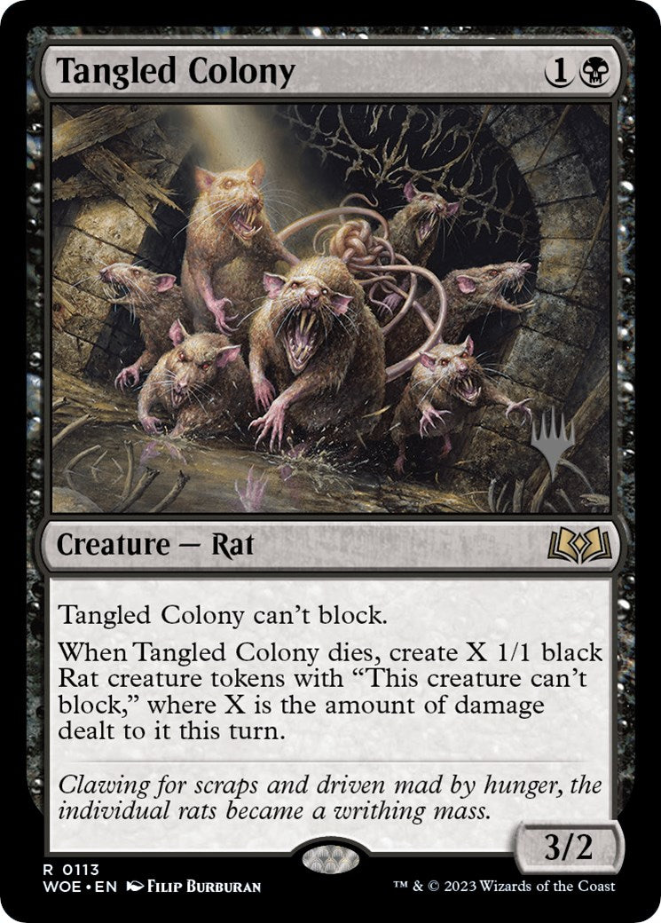 Tangled Colony (Promo Pack) [Wilds of Eldraine Promos] | Jomio and Rueliete's Cards and Comics