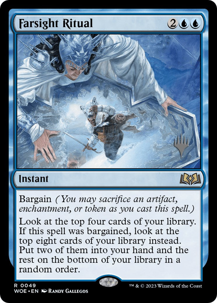 Farsight Ritual (Promo Pack) [Wilds of Eldraine Promos] | Jomio and Rueliete's Cards and Comics