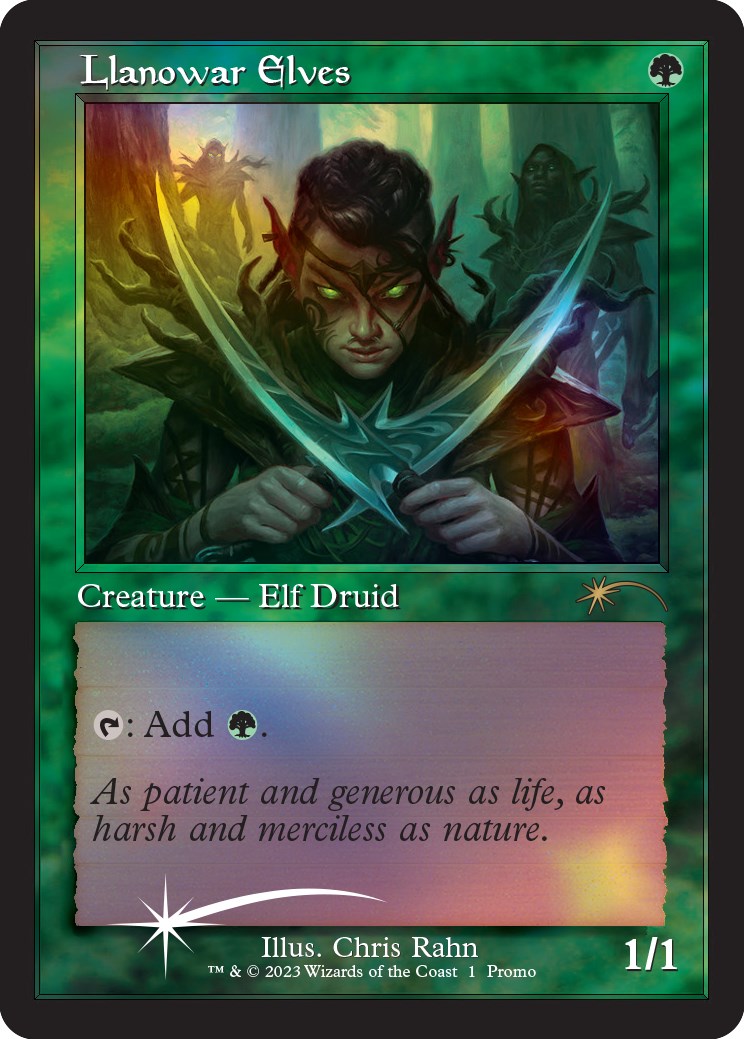 Llanowar Elves (Retro) [Media Promos] | Jomio and Rueliete's Cards and Comics