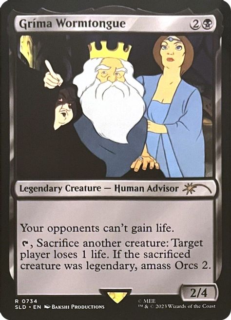Grima Wormtongue [Secret Lair Drop Series] | Jomio and Rueliete's Cards and Comics