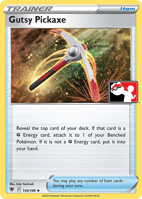 Gutsy Pickaxe (145/189) [Prize Pack Series Three] | Jomio and Rueliete's Cards and Comics