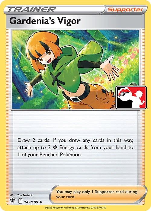 Gardenia's Vigor (143/189) [Prize Pack Series Three] | Jomio and Rueliete's Cards and Comics