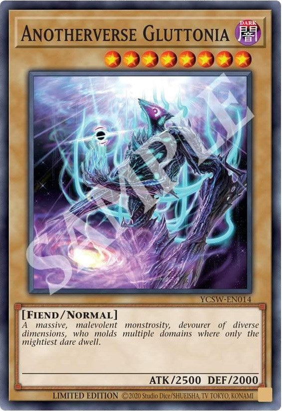 Anotherverse Gluttonia [YCSW-EN014] Ultra Rare | Jomio and Rueliete's Cards and Comics