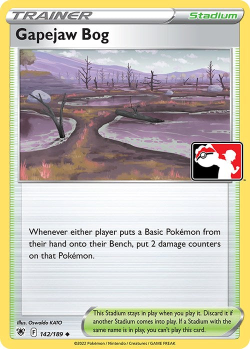 Gapejaw Bog (142/189) [Prize Pack Series Three] | Jomio and Rueliete's Cards and Comics