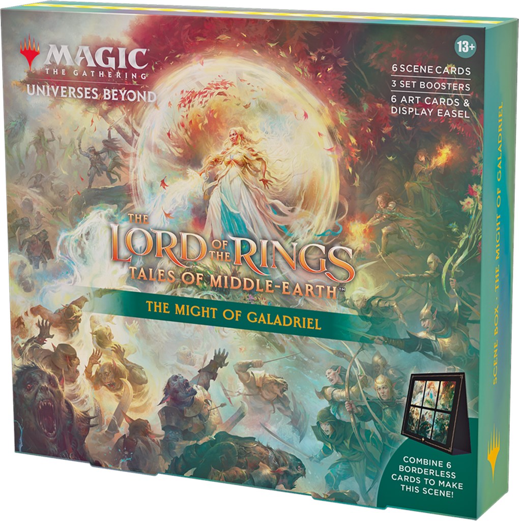 The Lord of the Rings: Tales of Middle-earth - Scene Box (The Might of Galadriel) | Jomio and Rueliete's Cards and Comics