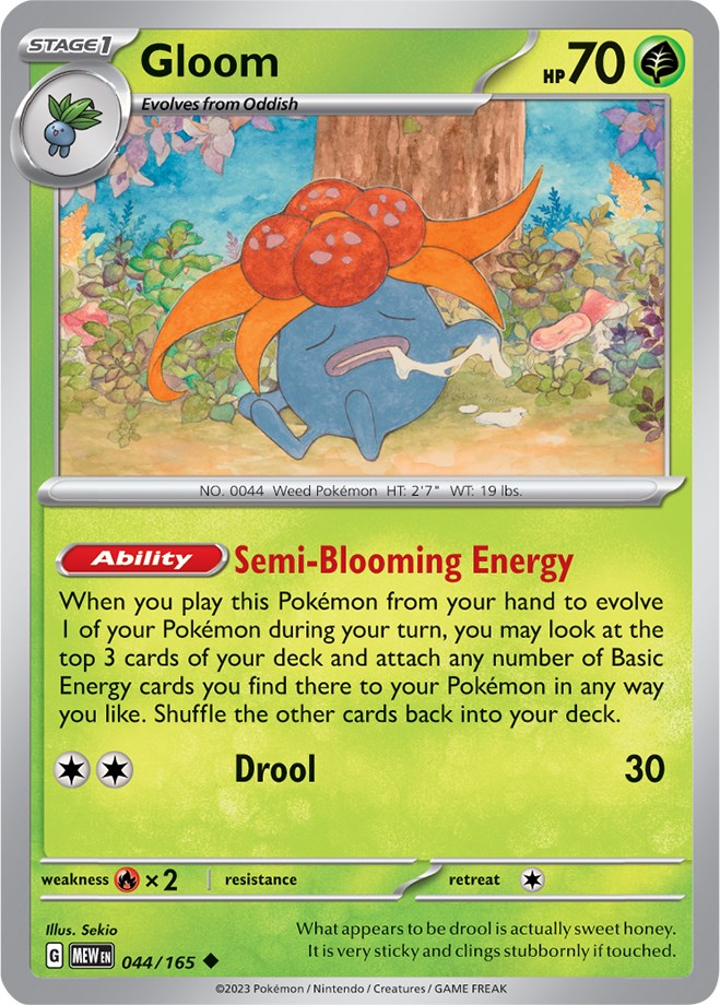 Gloom (044/165) [Scarlet & Violet 151] | Jomio and Rueliete's Cards and Comics