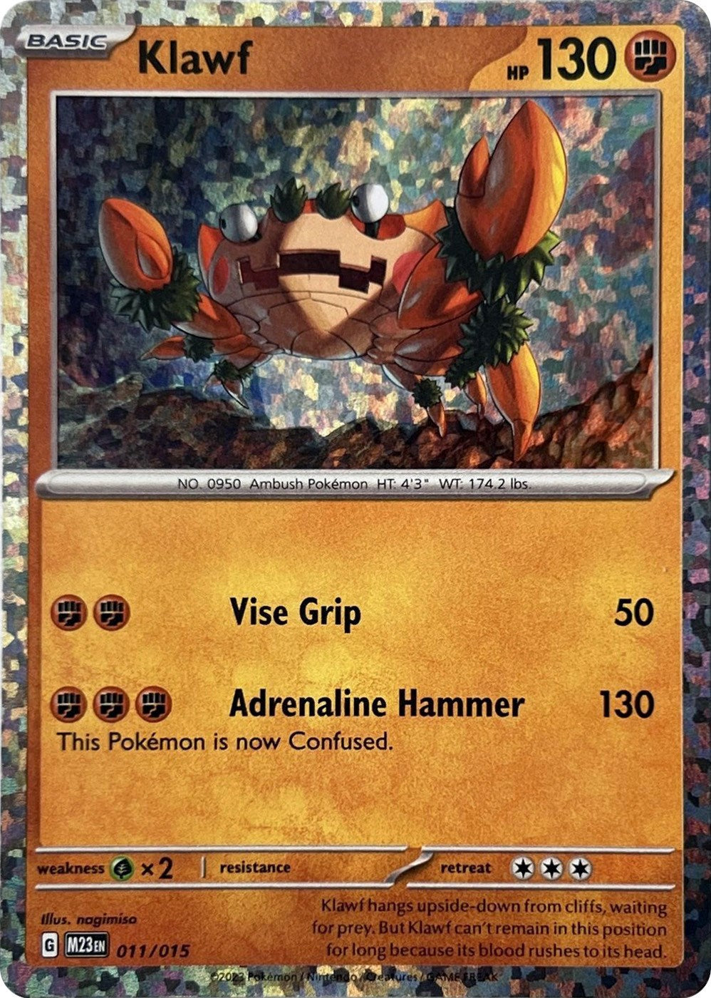 Klawf (011/015) [McDonald's Promos: 2023 Collection] | Jomio and Rueliete's Cards and Comics