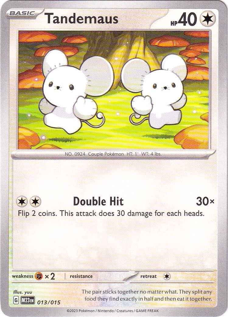 Tandemaus (013/015) [McDonald's Promos: 2023 Collection] | Jomio and Rueliete's Cards and Comics