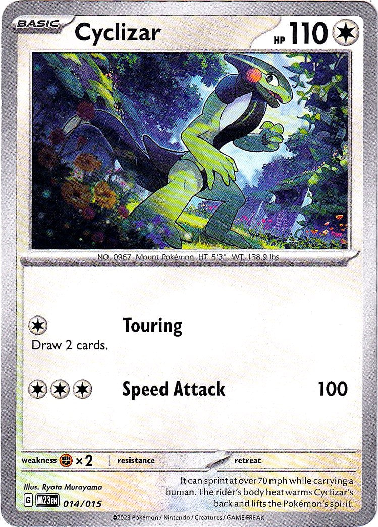 Cyclizar (014/015) [McDonald's Promos: 2023 Collection] | Jomio and Rueliete's Cards and Comics