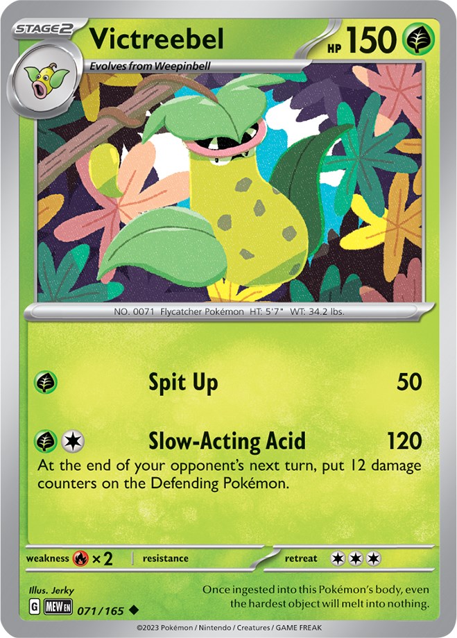 Victreebel (071/165) [Scarlet & Violet 151] | Jomio and Rueliete's Cards and Comics