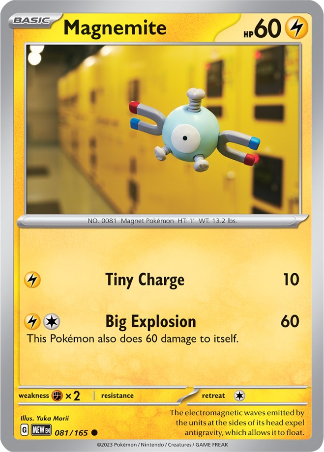 Magnemite (081/165) [Scarlet & Violet 151] | Jomio and Rueliete's Cards and Comics