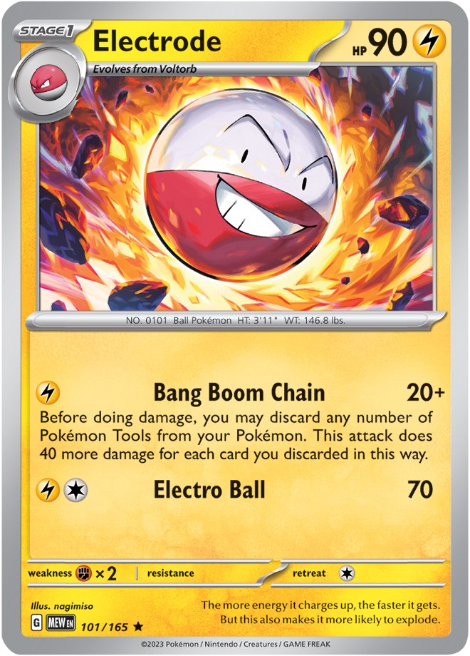 Electrode (101/165) [Scarlet & Violet 151] | Jomio and Rueliete's Cards and Comics