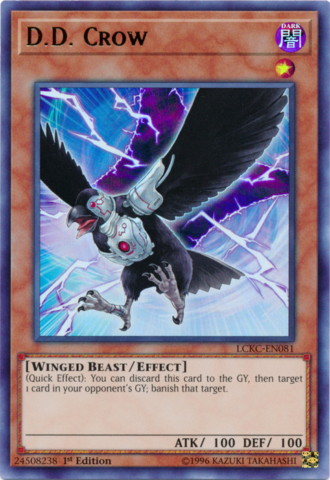 D.D. Crow [LCKC-EN081] Ultra Rare | Jomio and Rueliete's Cards and Comics