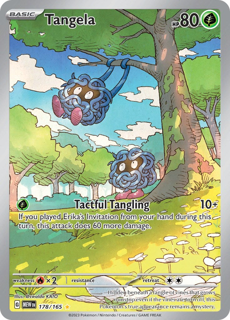 Tangela (178/165) [Scarlet & Violet 151] | Jomio and Rueliete's Cards and Comics