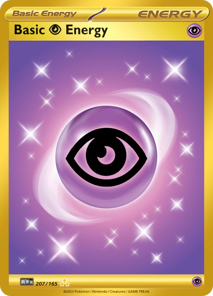Basic Psychic Energy (207/165) [Scarlet & Violet 151] | Jomio and Rueliete's Cards and Comics