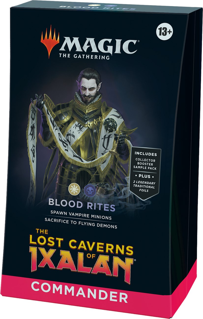 The Lost Caverns of Ixalan - Commander Deck (Blood Rites) | Jomio and Rueliete's Cards and Comics