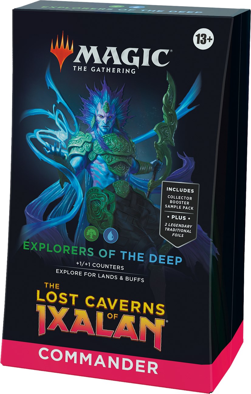 The Lost Caverns of Ixalan - Commander Deck (Explorers of the Deep) | Jomio and Rueliete's Cards and Comics