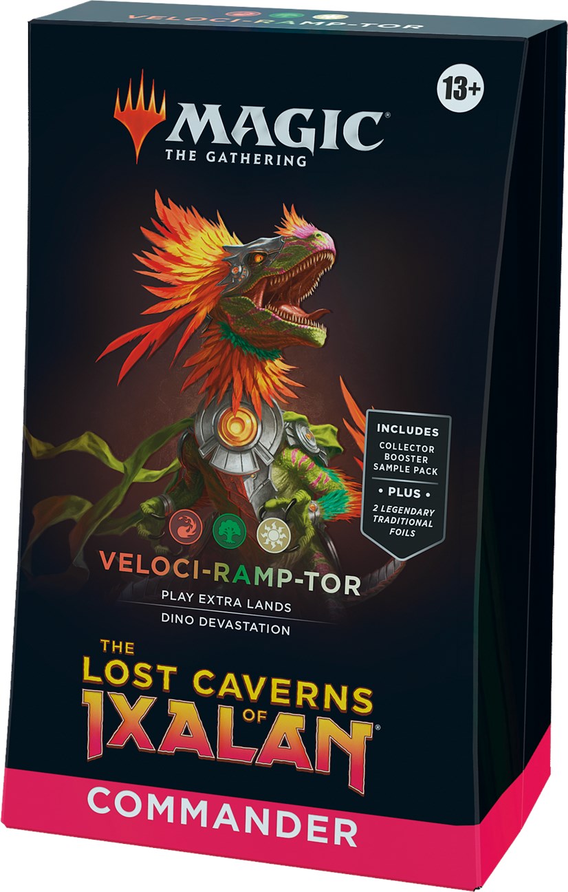 The Lost Caverns of Ixalan - Commander Deck (Veloci-Ramp-Tor) | Jomio and Rueliete's Cards and Comics