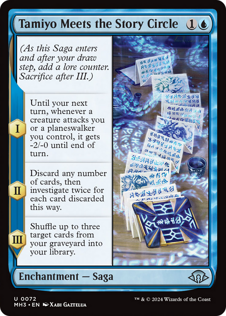 Tamiyo Meets the Story Circle [Modern Horizons 3] | Jomio and Rueliete's Cards and Comics