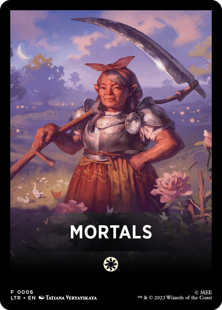 Mortals Theme Card [The Lord of the Rings: Tales of Middle-Earth] | Jomio and Rueliete's Cards and Comics