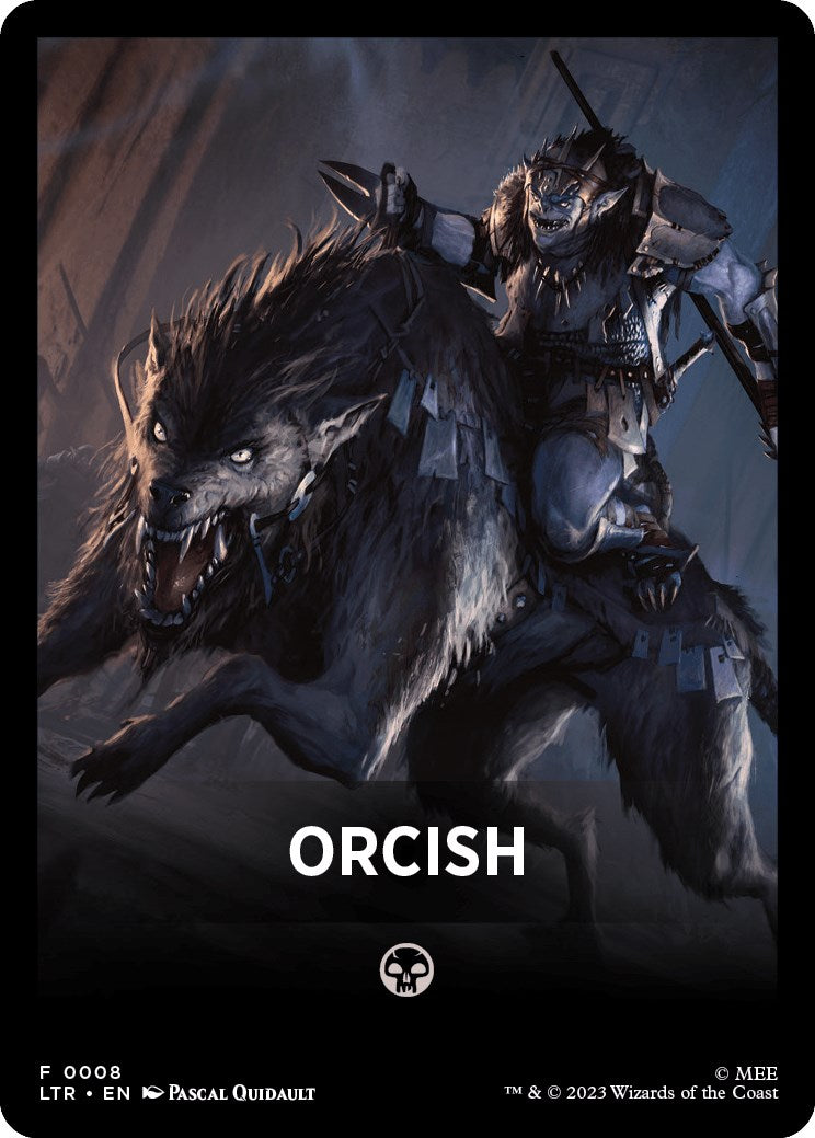 Orcish Theme Card [The Lord of the Rings: Tales of Middle-Earth] | Jomio and Rueliete's Cards and Comics