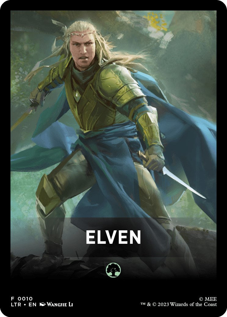 Elven Theme Card [The Lord of the Rings: Tales of Middle-Earth] | Jomio and Rueliete's Cards and Comics