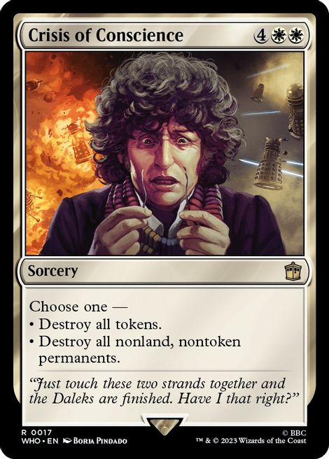 Crisis of Conscience [Doctor Who] | Jomio and Rueliete's Cards and Comics