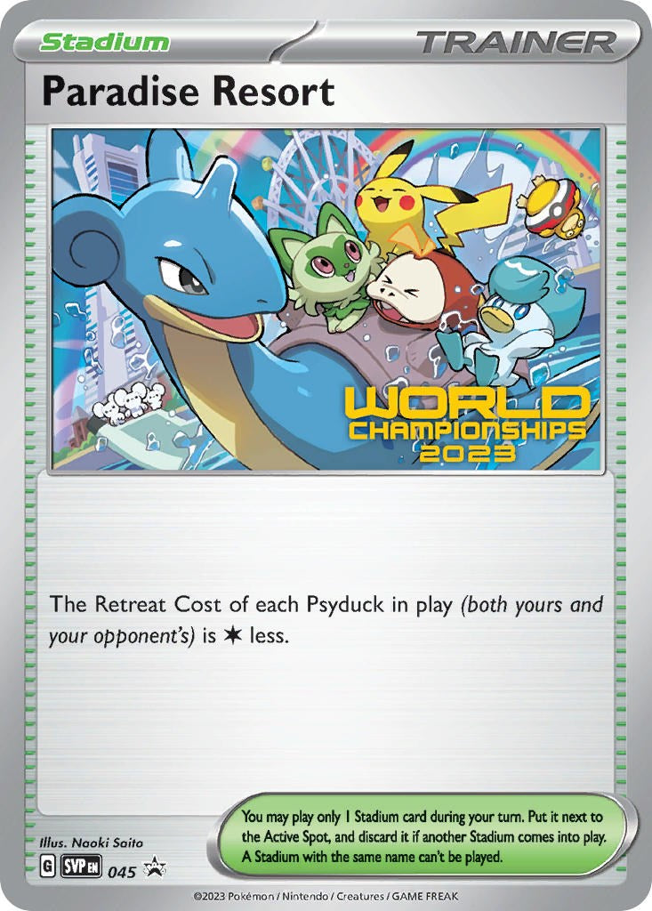 Paradise Resort (045) [World Championships 2023] | Jomio and Rueliete's Cards and Comics