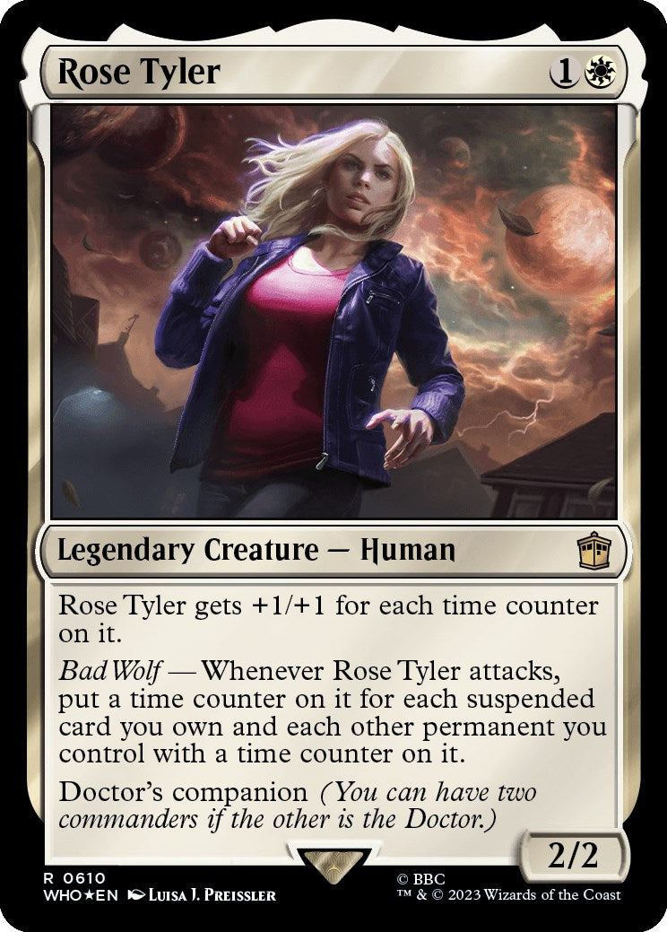 Rose Tyler (Surge Foil) [Doctor Who] | Jomio and Rueliete's Cards and Comics